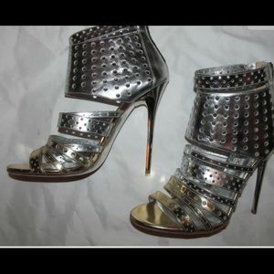 Jimmy Choo Malika Caged Heels Size 40